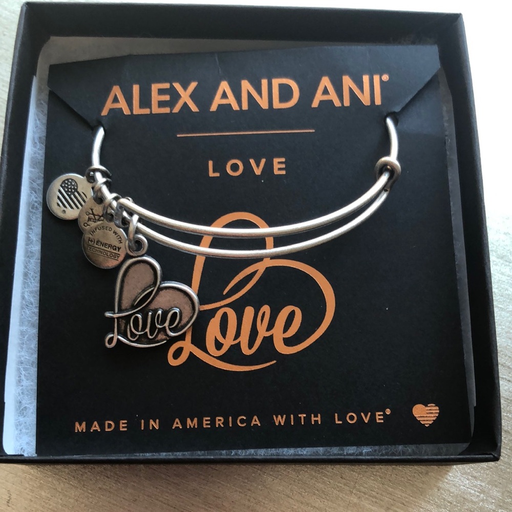 Alex and Ani charm bracelet